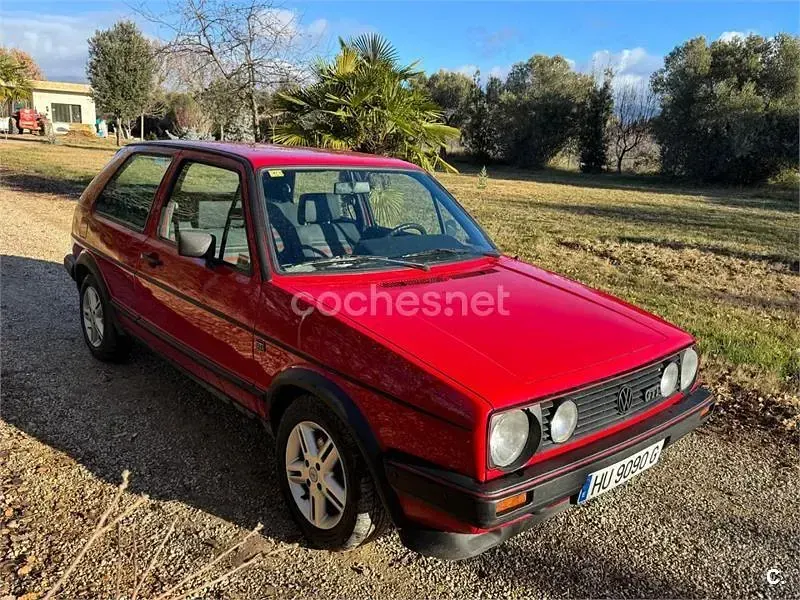 Usado VW Golf II GTI 112 CV (82 kW) 1987 Rojo Utilitario