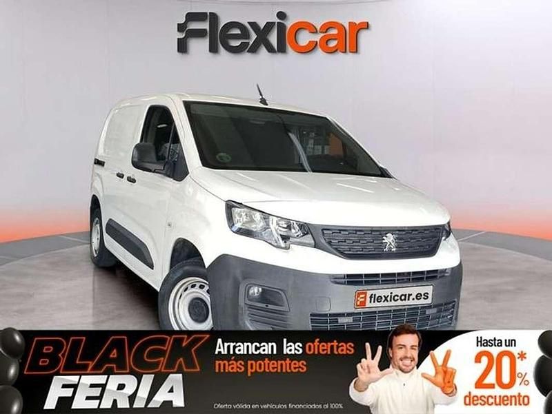 Blanco Usado 2021 Peugeot Partner S Monovolumen | 9490 € (Super precio) - Imagen 1/4