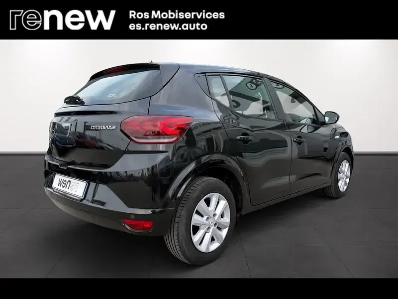 Usado Dacia Sandero Comfort 100 CV (73 kW) 2022 Negro Berlina