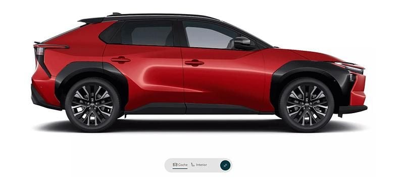 Nuevo Toyota bZ4X 255 kW (348 CV) 2025 Rojo SUV