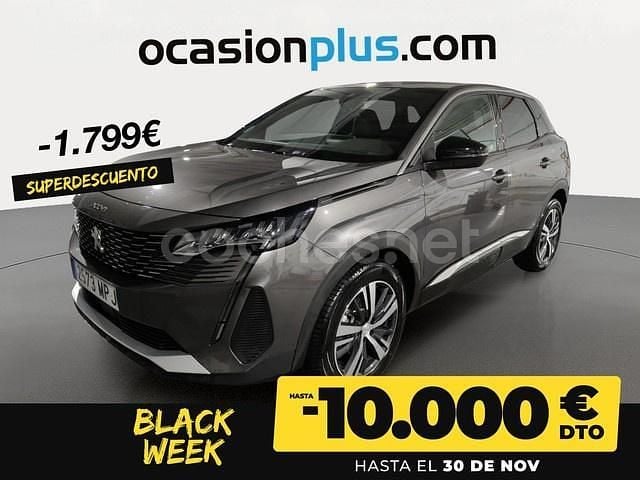 Gris / plata Usado 2024 Peugeot 3008 Allure SUV | 19.790 € (Precio justo) - Imagen 1/4