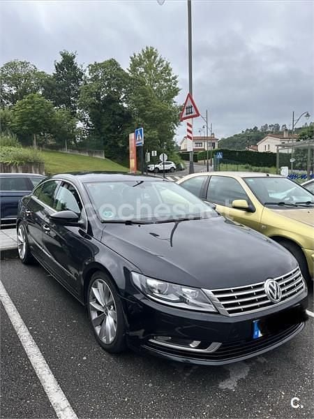 Usado VW CC 150 CV (110 kW) 2016 Negro Berlina