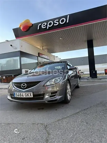 Usado Mazda 6 Luxury 170 CV (125 kW) 2009 Gris / plata Berlina