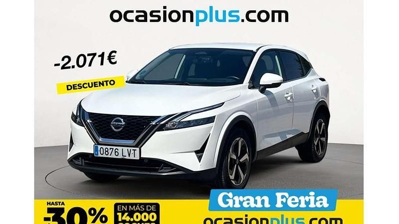 Blanco Usado 2021 Nissan Qashqai N-Connecta SUV | 20.719 € (Precio justo) - Imagen 1/4