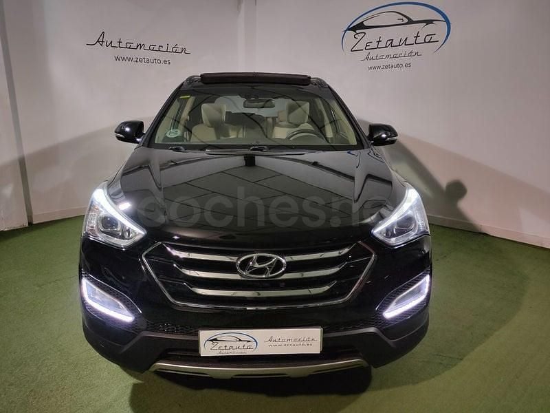 Usado Hyundai Santa Fe 150 CV (110 kW) 2015 Negro SUV