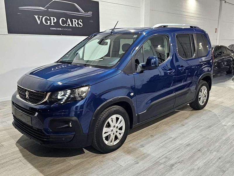 Usado Peugeot Rifter Allure 131 CV (96 kW) 2019 Azul Monovolumen