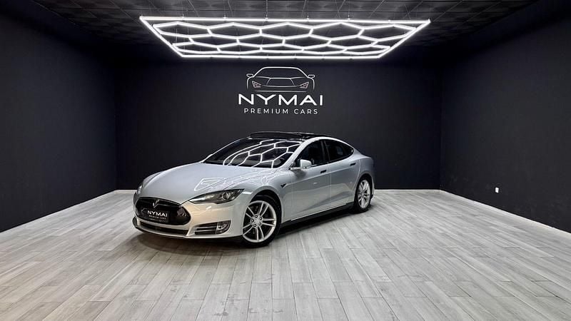 Usado Tesla Model S 309 kW (421 CV) 2016 Gris Utilitario