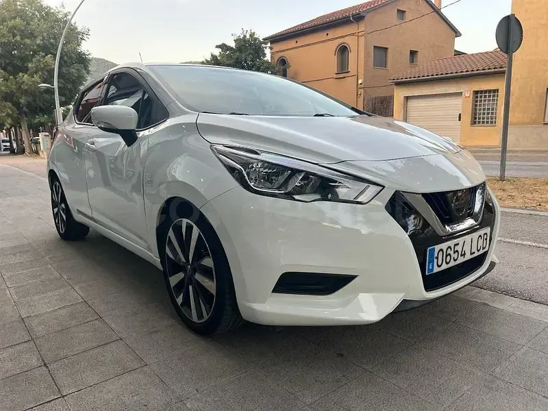 Usado Nissan Micra N-Connecta 117 CV (86 kW) 2019 Blanco Utilitario