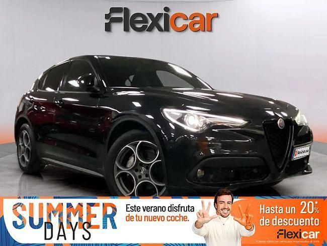 Negro Usado 2022 Alfa Romeo Stelvio Sprint SUV | 28.990 € (Precio justo) - Imagen 1/4