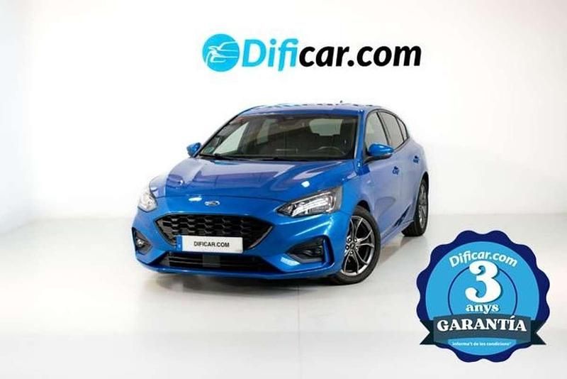 Usado Ford Focus ST-Line 120 CV (88 kW) 2019 Azul Utilitario