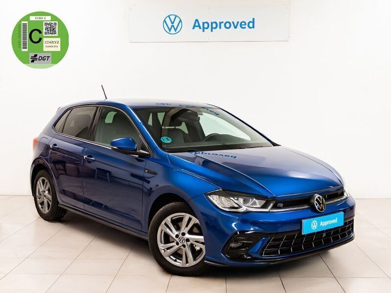 Azul Usado 2024 VW Polo R-line Berlina | 24.390 € (Caro) - Imagen 1/4