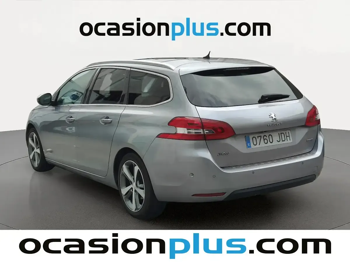 Usado Peugeot 308 Allure 150 CV (110 kW) 2015 Gris Familiar
