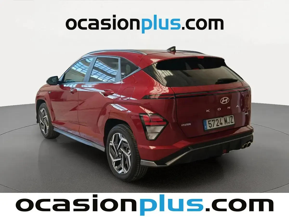 Usado Hyundai Kona N Line 141 CV (103 kW) 2023 Rojo SUV