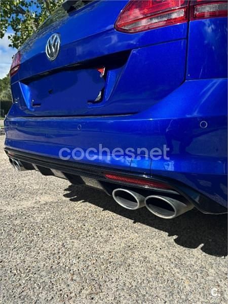 Usado VW Golf VII R 300 CV (220 kW) 2016 Azul Familiar