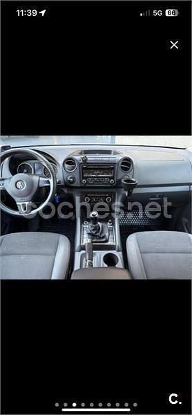 Usado VW Amarok Highline 163 CV (119 kW) 2013 Gris / plata Pickup/Camioneta