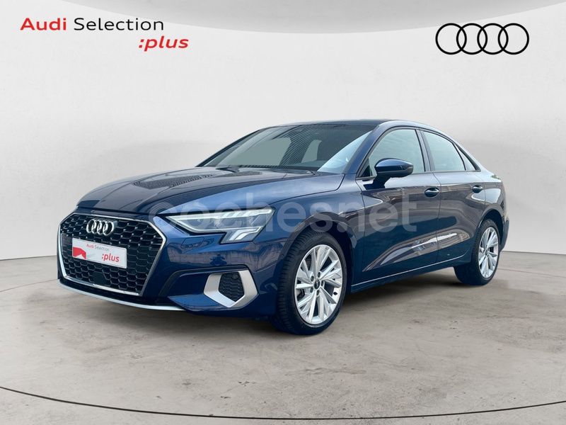 Azul Usado 2022 Audi A3 Advanced Plus Berlina | 28.400 € (Un poco caro) - Imagen 1/4