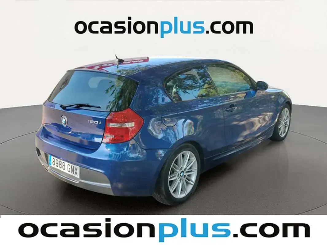 Usado BMW 120 170 CV (125 kW) 2009 Azul Utilitario