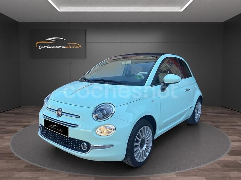 Verde Usado 2016 Fiat 500C Lounge Descapotable | 9799 € (Un poco caro) - Imagen 1/4
