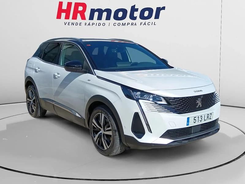 Negro Usado 2021 Peugeot 3008 GT | 17.999 € (Buen precio) - Imagen 1/4