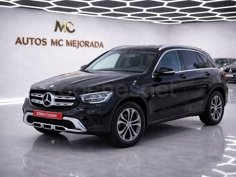 Usado Mercedes GLC200 163 CV (119 kW) 2020 Negro SUV