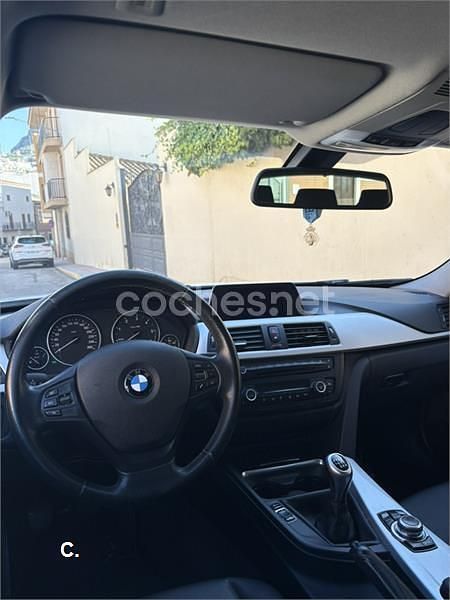 Usado BMW 320 Efficient Dynamics 163 CV (119 kW) 2013 Blanco Familiar