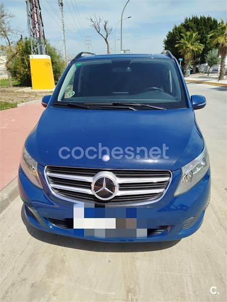 Azul Usado 2014 Mercedes V220 Avantgarde Monovolumen | 30.000 € (Buen precio) - Imagen 1/4