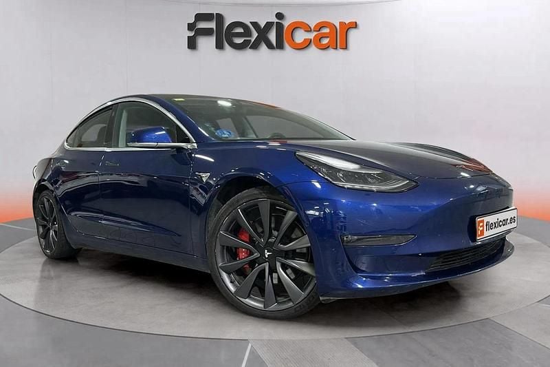 Azul Usado 2020 Tesla Model 3 RWD Berlina | 24.990 € (Precio justo) - Imagen 1/4