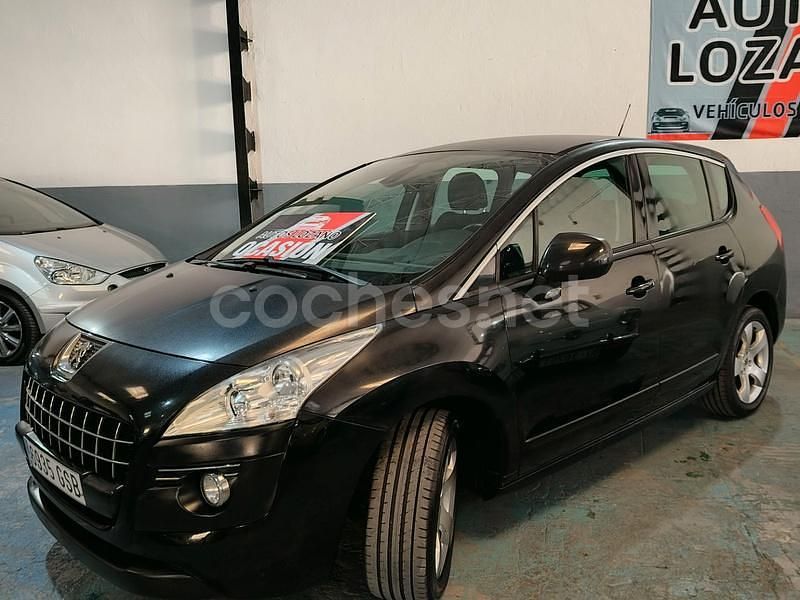 Usado Peugeot 3008 110 CV (80 kW) 2010 Negro Berlina