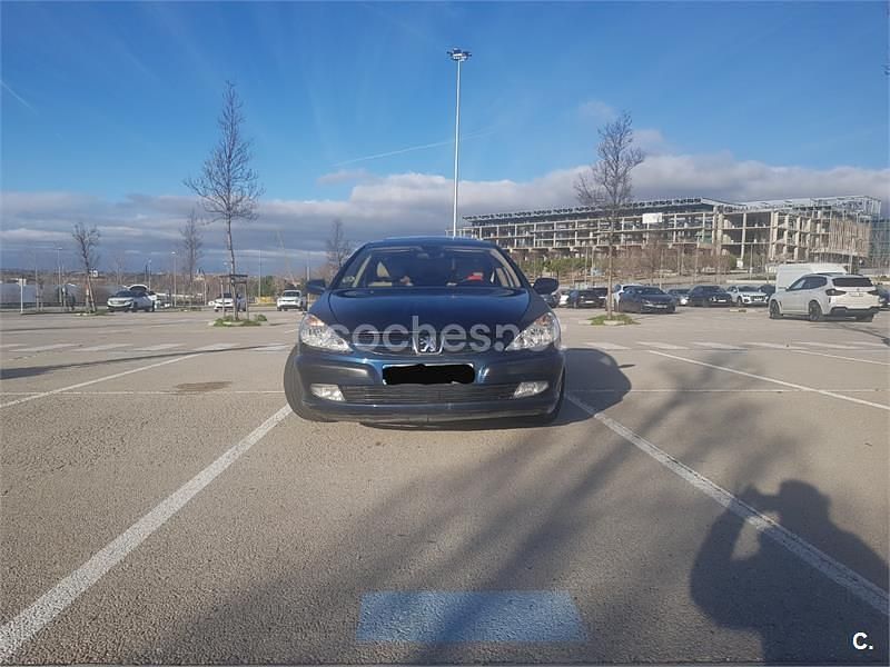 Usado Peugeot 607 210 CV (154 kW) 2002 Azul Berlina