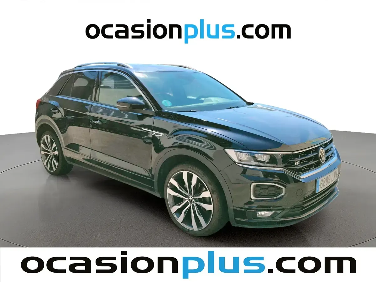 Usado VW T-Roc Sportline 150 CV (110 kW) 2021 Negro SUV