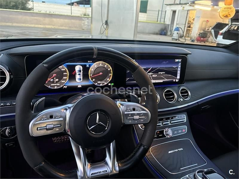 Usado Mercedes E63S AMG 612 CV (450 kW) 2018 Gris / plata Berlina