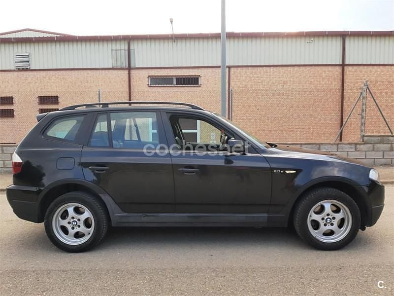 Usado BMW X3 150 CV (110 kW) 2007 Negro SUV