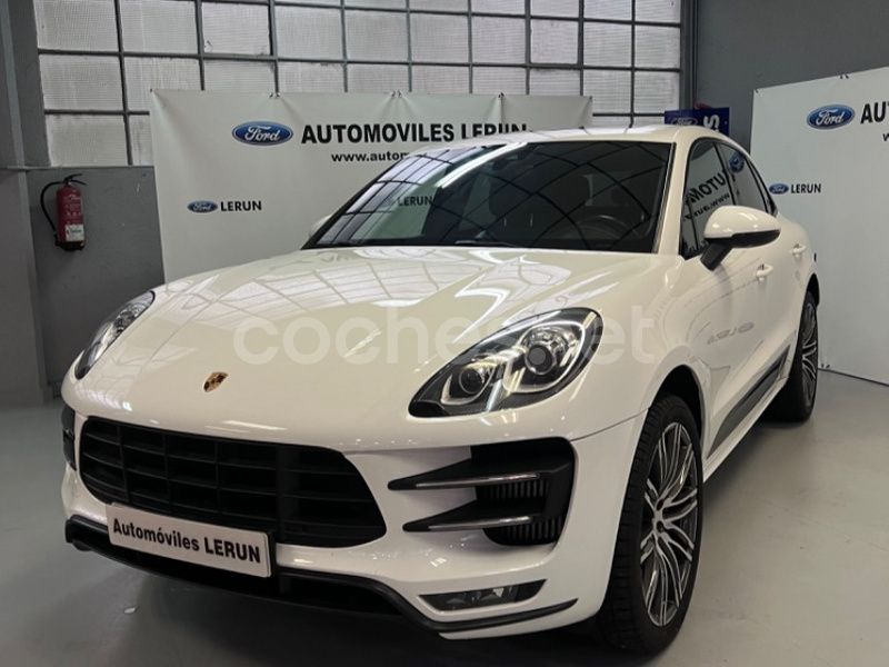Blanco Usado 2015 Porsche Macan Turbo SUV | 49.500 € (Precio justo) - Imagen 1/4