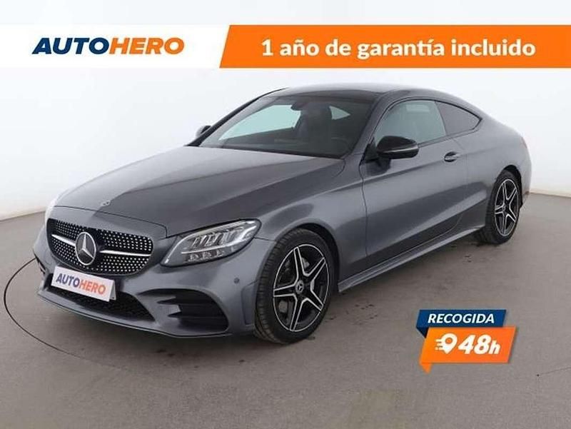 Gris Usado 2021 Mercedes C220 AMG line Coupe | 34.190 € - Imagen 1/3