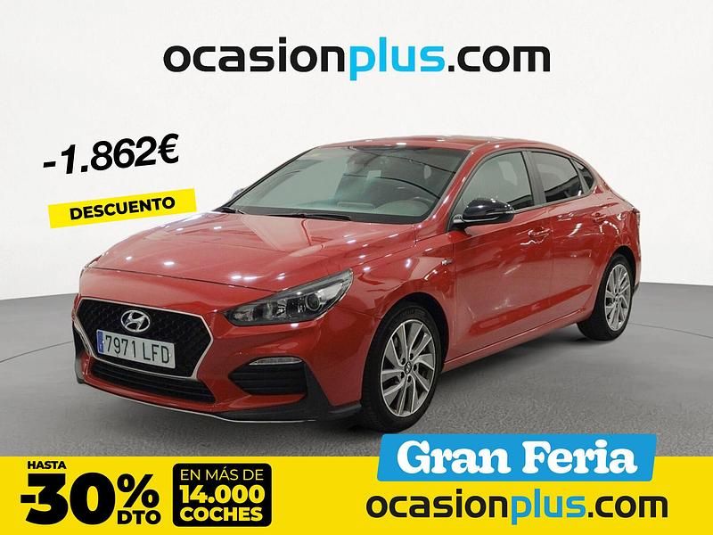 Rojo Usado 2020 Hyundai i30 N Line Berlina | 20.490 € (Caro) - Imagen 1/4