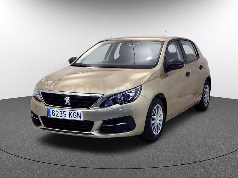 Usado Peugeot 308 Access 100 CV (73 kW) 2018 Beige Berlina