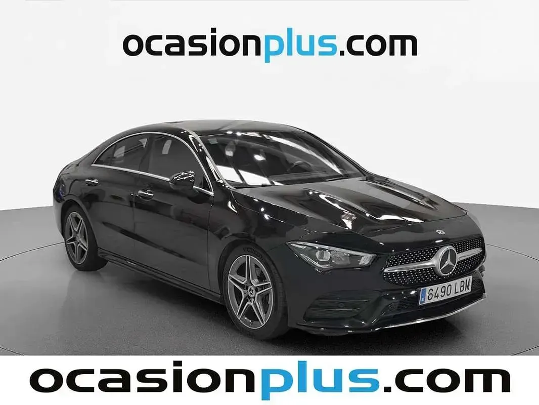 Usado Mercedes CLA180 136 CV (100 kW) 2019 Negro Coupe