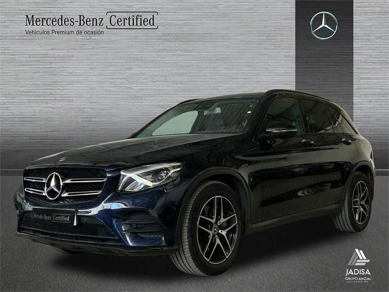 Azul Usado 2019 Mercedes GLC220 SUV | 35.990 € (Precio justo) - Imagen 1/4