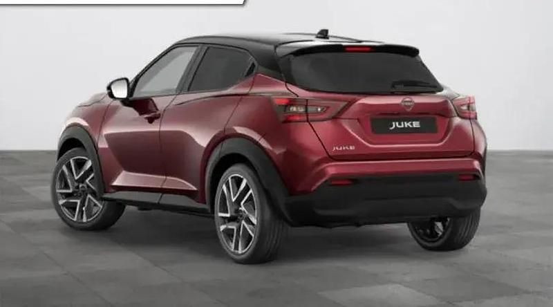 Usado Nissan Juke 143 CV (105 kW) 2025 Burgundy (metalizado) techo mi SUV
