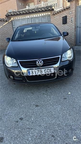 Negro Usado 2008 VW Eos Descapotable | 2900 € (Super precio) - Imagen 1/4