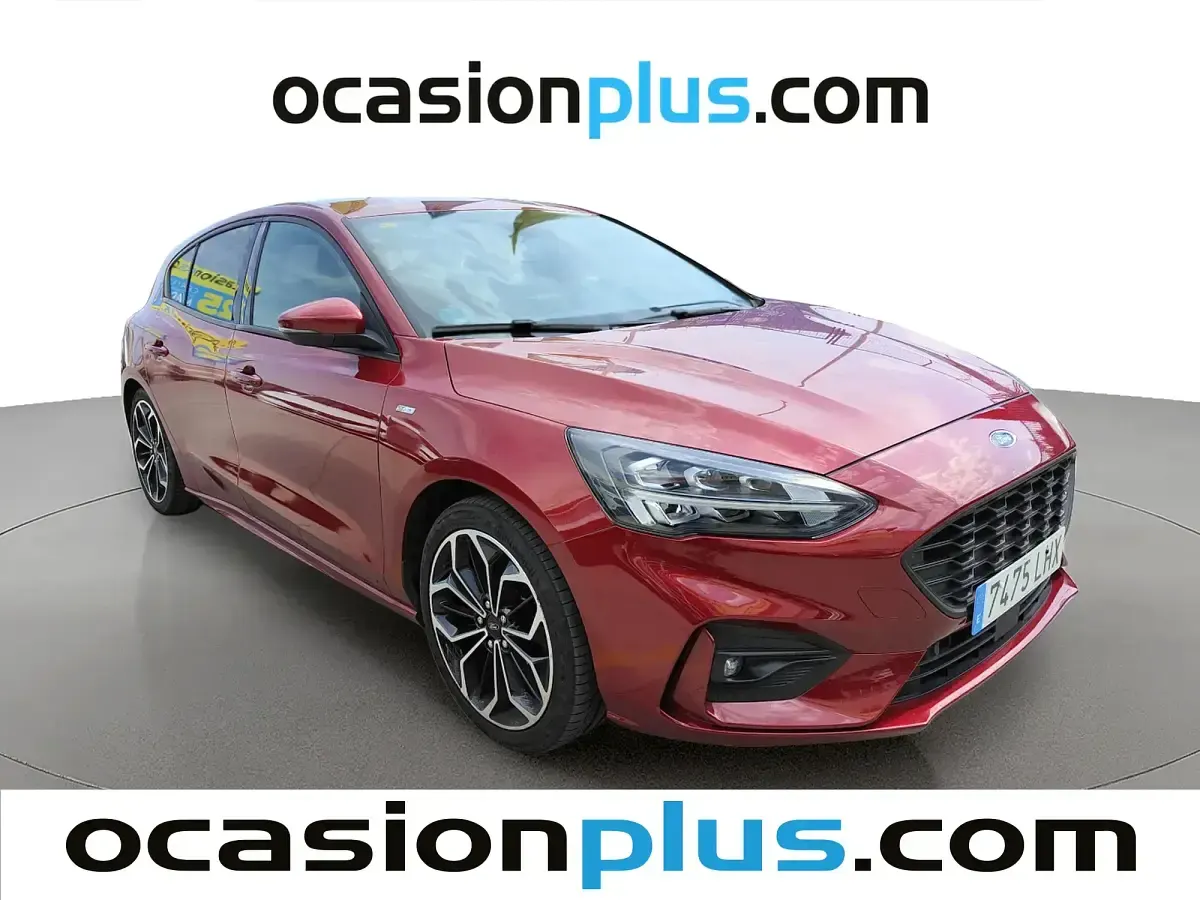 Usado Ford Focus ST-Line 125 CV (91 kW) 2020 Rojo