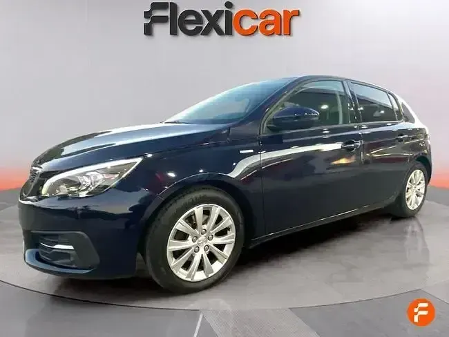 Usado Peugeot 308 Style 130 CV (95 kW) 2020 Azul Berlina