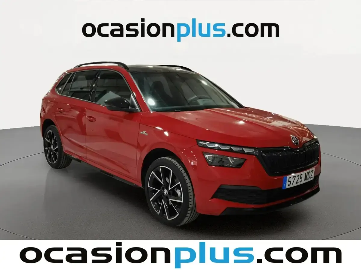Usado Skoda Kamiq Monte Carlo 150 CV (110 kW) 2023 Rojo SUV