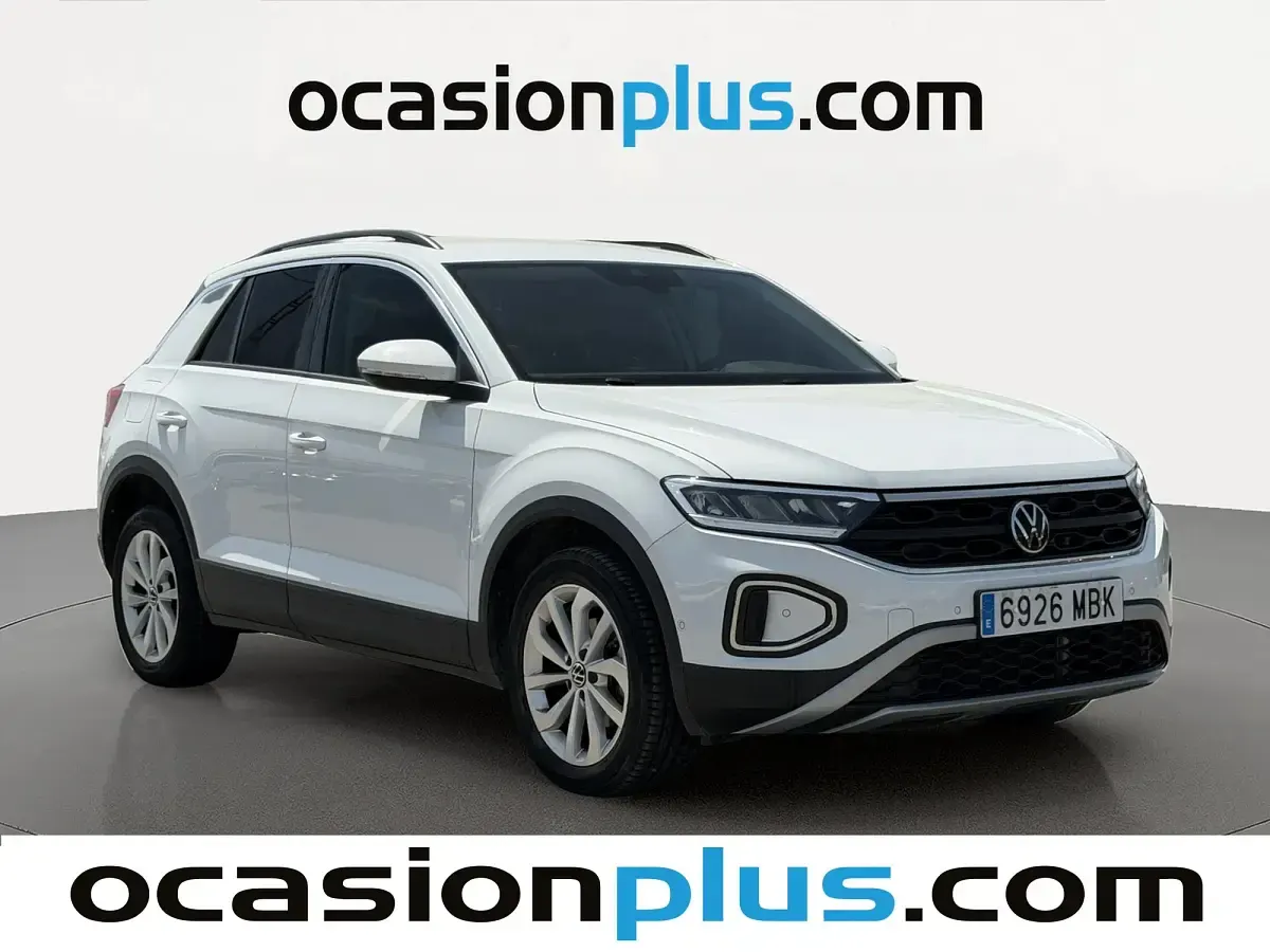 Usado VW T-Roc Life 110 CV (80 kW) 2022 Blanco SUV