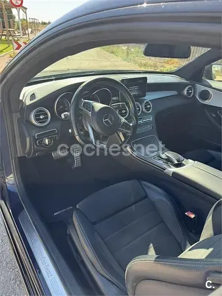 Usado Mercedes C250 204 CV (150 kW) 2017 Azul Coupe