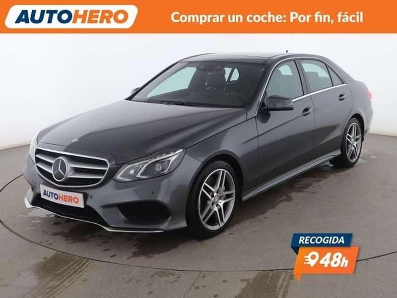 Gris / plata Usado 2014 Mercedes E350 Avantgarde Berlina | 25.299 € (Precio justo) - Imagen 1/3