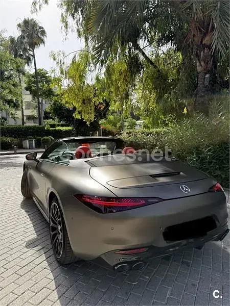 Usado Mercedes SL43 AMG 381 CV (280 kW) 2022 Marrón Descapotable