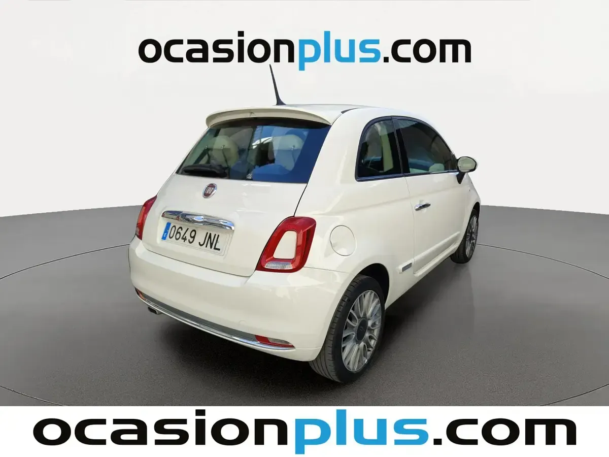 Usado Fiat 500 Lounge 69 CV (50 kW) 2016 Blanco Utilitario