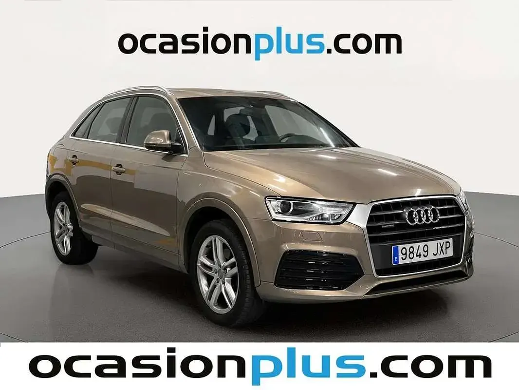 Usado Audi Q3 Sport 184 CV (135 kW) 2017 Marrón SUV