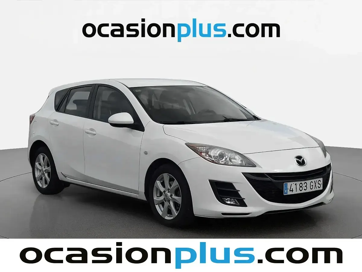 Usado Mazda 3 Style 109 CV (80 kW) 2010 Blanco Berlina